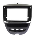 Комплект рамки с разъёмами 10"+can Citroen C1, Peugeot 107
