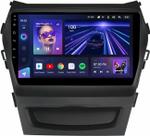 Магнитола для Hyundai Santa Fe 3 2012-2018 (климат на ШГУ) - Teyes CC3 монитор 9" QLED на Android 10, Быстрая, CarPlay, 4G SIM-слот