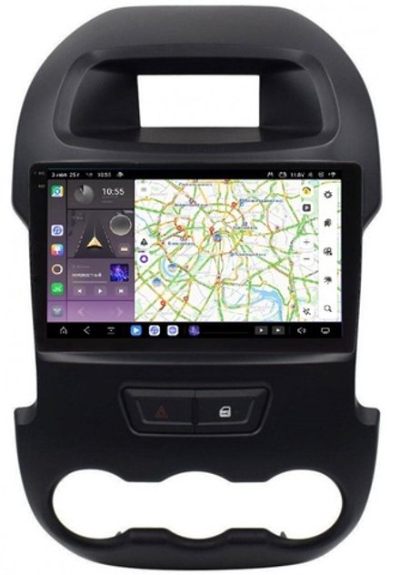 Магнитола для Ford Ranger 2011-2015 - Kuberg OL-9204 QLed+2K, Android 13, TS20, CarPlay, 4G SIM-слот