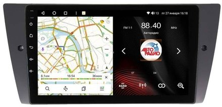 Магнитола для BMW 3 E90, E91, E92, E93 (без штатного экрана) - Vaycar VA07-0708 на Android 13, 8-ядер, 4G SIM-слот