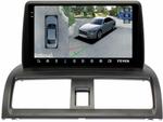 Магнитола для Honda Accord 7 2003-2008 (рамка наверх) - Teyes CC3-2K-360 монитор 9.5" 2K QLED на Android 10, Быстрая, CarPlay, 4G SIM-слот, 4 камеры в комплекте