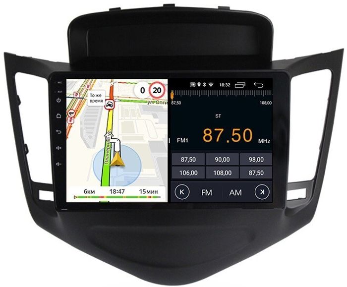 Магнитола для Chevrolet Cruze 2009-2012 - Parafar PF045FHD на Android 13, CarPlay, 4G SIM-слот