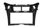 Комплект рамки с разъёмами 9" Toyota Yaris/Vitz P90 2005-2010 черная Тип 2 с боковинами