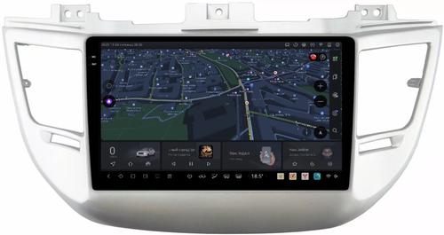 Магнитола для Hummer Hyundai Tucson 2016-2018 - Kuberg OL-9705 QLed+2K, Android 13, UIS7870 (DUDU7), CarPlay, SIM-слот