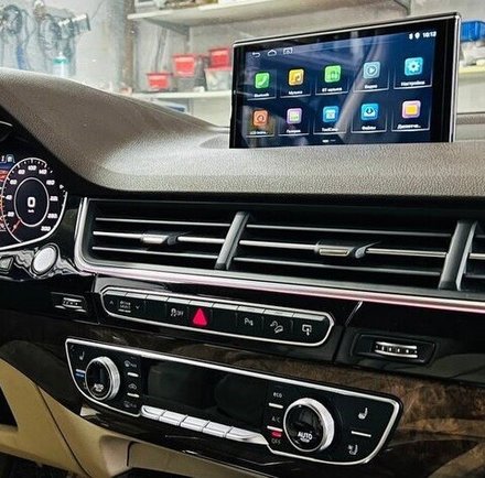 Магнитола для Audi Q7 2015-2020 - Kuberg SL-A904 монитор 9", Android 10, 8Гб+128Гб, CarPlay, SIM-слот