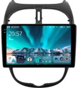 Магнитола для Peugeot 206 1998-2012 - Teyes CC4 монитор 9.2" 2K QLED на Android 14, Быстрейшая, Snapdragon 680, DSP, CarPlay, 4G SIM-слот