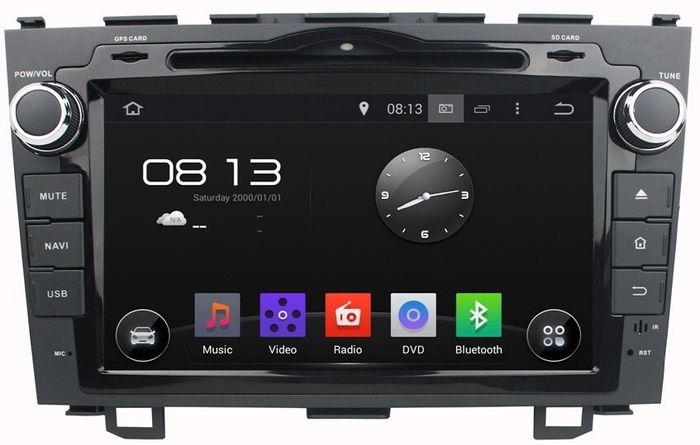 Магнитола для Honda CR-V 2006-2012 - Kuberg MKD-8079-P6 на Android 10, 6-ТУРБО ядер, 4ГБ-64ГБ