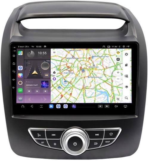 Магнитола для KIA Sorento 2012-2016 (климат на ШГУ) - Kuberg QLed, Android 13, TS20, CarPlay, SIM-слот