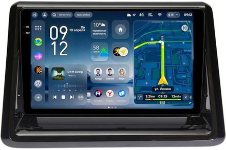 Магнитола для Toyota Noah R80, Voxy, Esqire 2014-2021 - Teyes CC4-PRO монитор 9.5" 2K QLED на Android 13, Snapdragon 778G, ИИ, CarPlay, DSP, 4G SIM-слот