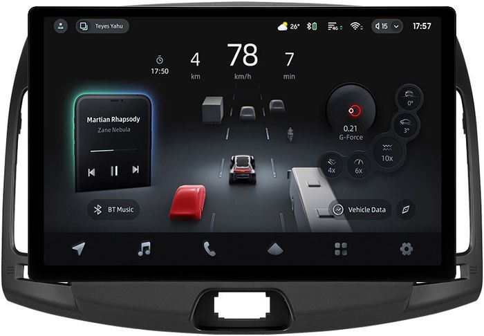 Магнитола для Hyundai Elantra 4 2006-2011 - Teyes CC4-PRO монитор 13" 2K QLED на Android 13, Быстрейшая, Snapdragon 778G, ИИ, CarPlay, DSP, 4G SIM-слот