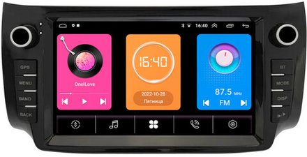 Магнитола для Nissan Sentra/Sylphy B17 2012-2023, Tiida 2015 (рамка с крутилками и кнопками) -  GT9-2508 на Android 10, 2ГБ-16ГБ