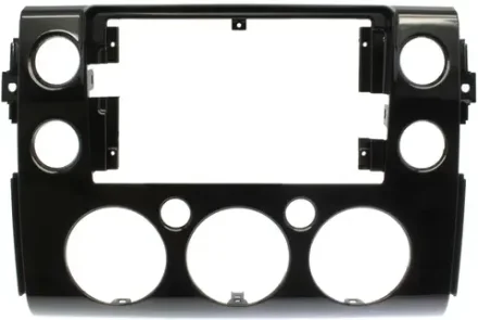 Магнитола для Toyota FJ Cruiser 2005-2022 (рамка черная) - Teyes CC3-2K-360 монитор 13" 2K QLED на Android 10, 6Гб+128Гб, CarPlay, 4G SIM-слот, 4 камеры в комплекте