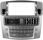 Магнитола для Lexus IS250 XE20 2005-2013 (ШГУ монохром, рамка LUX) - Teyes LUX ONE 360 монитор 12.3" 2K QLED на Android 10, Быстрая, CarPlay, 4G SIM-слот, 4 камеры в комплекте