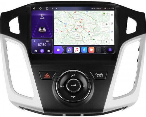 Магнитола для Ford Focus 3 2011-2019 (поддержка автопарковки) - Kuberg SF-9202A-FW QLed, Android 12, TS10, CarPlay, 4G SIM-слот