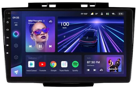 Магнитола для Haval H5, DW Hower / Great Wall Hover H3, H5 (прямоугольные воздуховоды) - Teyes CC3 Android 10, ТОП процессор, 4/32 Гб, CarPlay, SIM-слот
