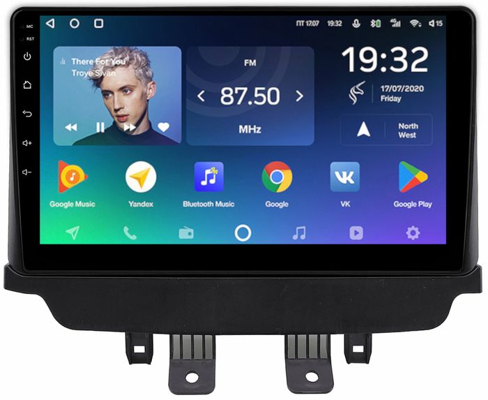 Магнитола для Mazda CX-3 2014-2023 (цветной экран) - Teyes CC2 PLUS (сплит) на Android 9, ТОП процессор, 3-32, SIM-слот