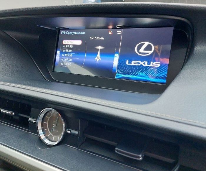 Магнитола для Lexus ES250 2012-2015 (взамен монохром экрана) - RDL-LEX-ES монитор 10.25" на Android 13, Быстрая, CarPlay, 4G SIM-слот, джойстик в комплекте