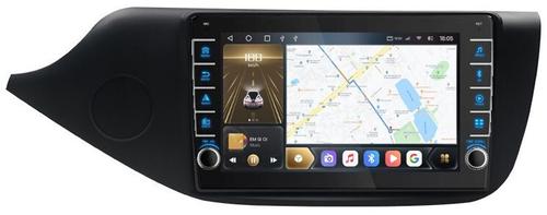 Магнитола для KIA Ceed 2 (JD) 2012-2018 (рамка матовая) - Kuberg OL-9781 (кнопки и крутилки), Android 12, TS10, CarPlay, 4G SIM-слот