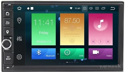 2DIN магнитола (экран 7") - Kuberg MKD-7063-P6 на Android 10, 6-ТУРБО ядер, 4/64