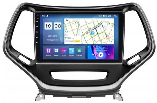 Магнитола для Jeep Cherokee 2014+ - Parafar PF999UHD на Android 13, QLED, ТОП процессор, 8Гб+128Гб, CarPlay, 4G SIM-слот