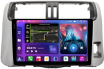 Магнитола для Toyota Land Cruiser Prado 150 2009-2013 (правый руль) - FarCar BM9-2K-7041PR монитор 9.5" 2K QLED на Android 14, TS10, 4+32Гб, CarPlay, 4G SIM-слот
