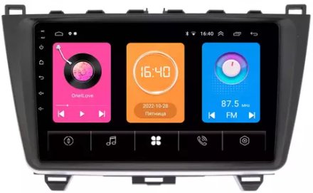 Магнитола для Mazda 6 2007-2012 (GH) -  GT9-9033 на Android 10, 2ГБ-16ГБ