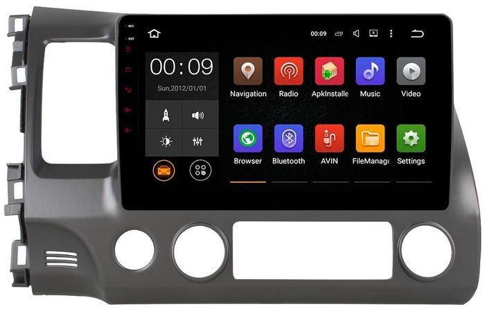 Магнитола для Honda Civic 8 4d 2005-2012 седан - Airok RX-1911 Android 13, ТОП процессор, 8/128, SIM-слот