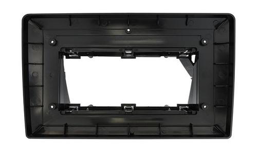 Комплект рамки с разъёмами 10" Audi A4 B8 2007-15 без джойстика MMI (поддержка штат. меню)