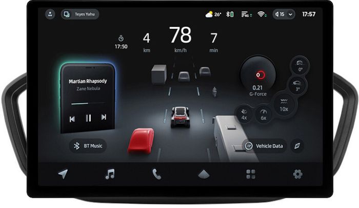 Магнитола для Lada Vesta NG 2023+ (без ШГУ, рамка 10) - Teyes CC4-PRO монитор 13" 2K QLED на Android 13, Быстрейшая, Snapdragon 778G, ИИ, CarPlay, DSP, 4G SIM-слот