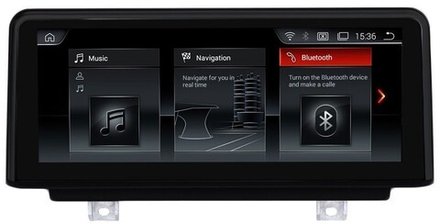 Магнитола для BMW 3 серия F30 2017-2020 и 4 серия F36, F32 с мультимедиа EVO - Kuberg XN-B1014-Q6, Монитор 10" на Android 10, SIM-слот, 4ГБ-64ГБ