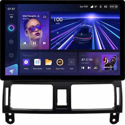 Магнитола для Toyota Avensis T250 2003-2009 (рамка наверх) - Teyes CC3-2K монитор 13" 2K QLED, Android 10, Быстрая, 4G SIM-слот, CarPlay