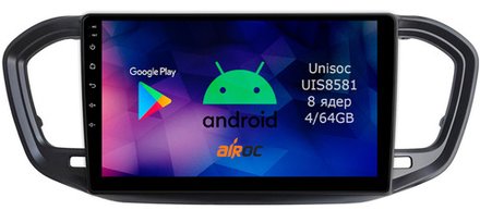 Магнитола для Lada Vesta NG 2022+ (без штатного экрана) - Airok RM-3013 Android 12, 8-ядер, 4/64Гб, SIM-слот