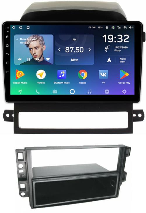 Магнитола для Chevrolet Captiva 2006-2011 (перенос БК вниз) - Teyes CC2 PLUS Android 10, ТОП процессор, 4-64, SIM-слот