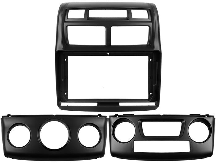 Магнитола для KIA Sportage 2 2008-2010 - Teyes LUX ONE 360 монитор 12.3" 2K QLED на Android 10, Быстрая, CarPlay, 4G SIM-слот, 4 камеры в комплекте