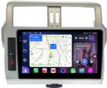 Магнитола для Toyota Land Cruiser Prado 150 2014-2017 - FarCar S400-TS18 монитор 10.36" QLED на Android 14, CarPlay, 4G SIM-слот