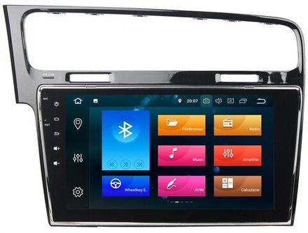 Магнитола для Volkswagen Golf 7 2012-2020 - Kuberg KD-1010-P6 на Android 10, 6-Турбо ядер, 4ГБ-64ГБ