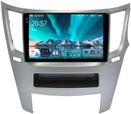 Магнитола для Subaru Legacy 5, Outback 4 2009-2014 (правый руль) - Teyes CC4 монитор 9.2" 2K QLED на Android 14, Snapdragon 680, DSP, CarPlay, 4G SIM-слот