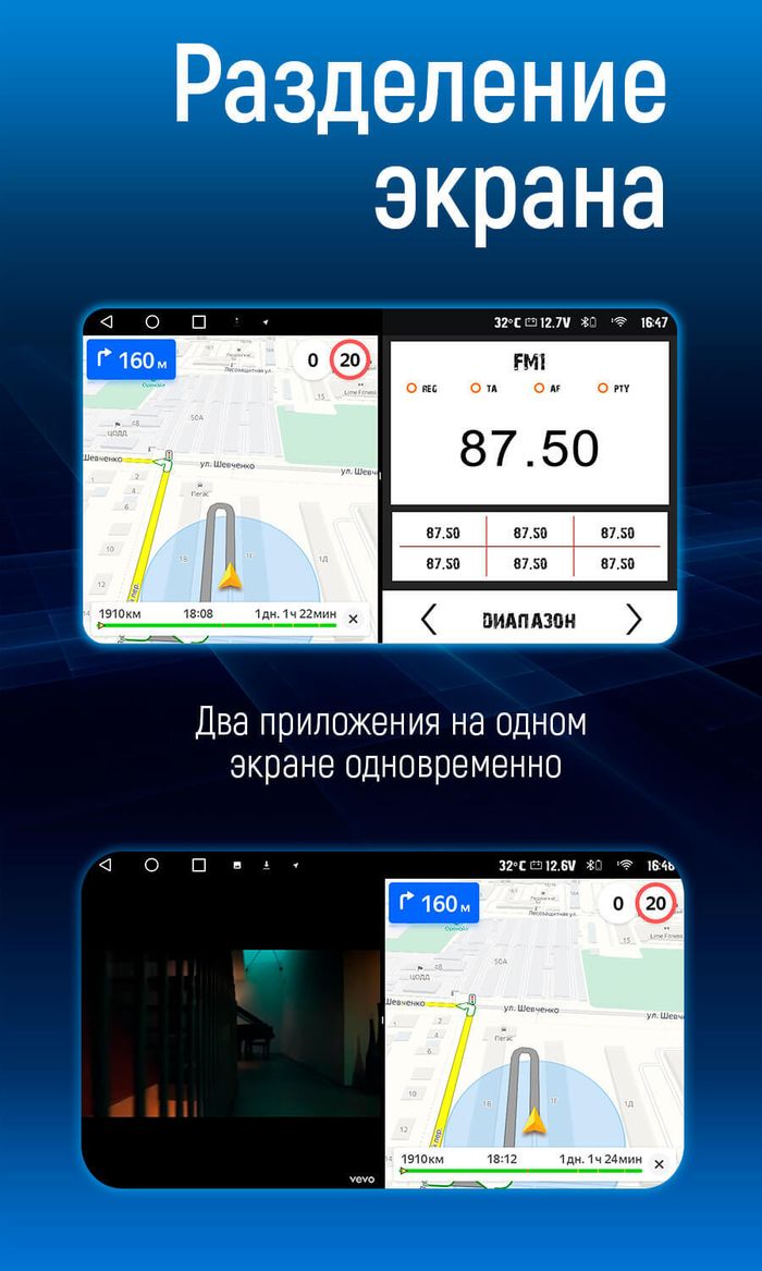 Магнитола для Mitsubishi Pajero Sport 3 2020-2024, Montero Sport (поддержка 360, климата и БК на русском!) - Kuberg SF-1038 QLed+2K, Android 12, TS10,  CarPlay, 4G SIM-слот