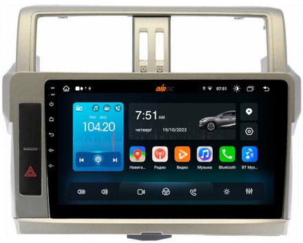 Магнитола для Toyota Land Cruiser Prado 150 2014-2017 - Airok RX-1116 Android 13, ТОП процессор, 8/128, SIM-слот