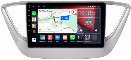Магнитола для Hyundai Solaris 2 2017-2022, Solaris HS 2024+ - Canbox 9039 Qled, Android 10, ТОП процессор, SIM-слот
