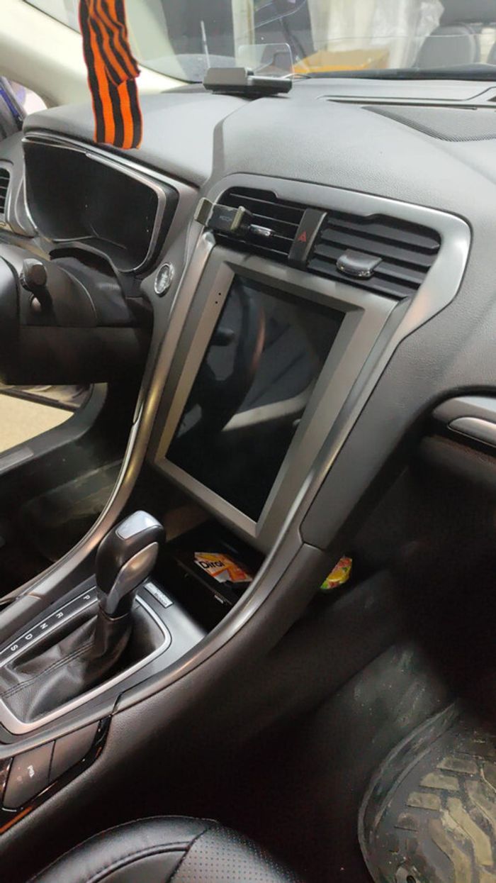 Магнитола для Ford Mondeo 5, Fusion 2 2012-2019 (взамен ШГУ 5") - Teyes TPRO 2 монитор 9.7" QLED в стиле "Тесла" на Android 10, Быстрая, 4G SIM-слот