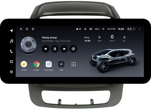 Магнитола для KIA Sorento 2 XM 2012-2020 (отдельный экран климата, без штатной КЗВ) - Teyes LUX ONE ROUND монитор 12.3" 2K QLED на Android 10, Быстрая, CarPlay, 4G SIM-слот