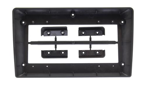 Комплект рамки с разъёмами 9" Nissan Serena 3 C25 2005-2010 черная взамен 2din [F2][Right]
