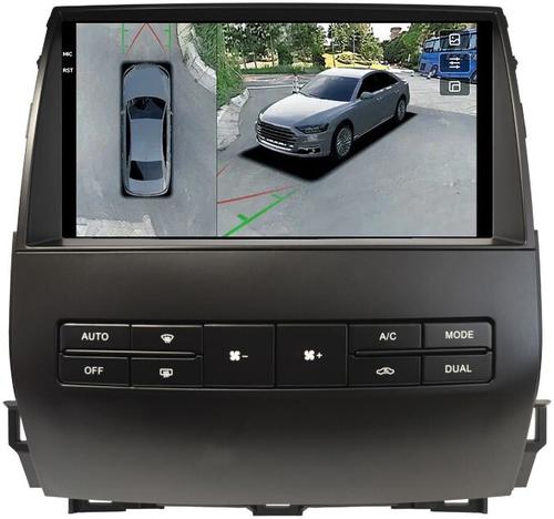 Магнитола для Toyota Land Cruiser Prado 120 (правый руль, климат на ШГУ) - Teyes CC3-2K-360 на Android 10, 2K QLED, 6Гб+128Гб, CarPlay, 4G SIM-слот, 4 камеры в комплекте