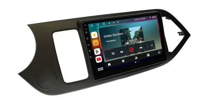 Магнитола для KIA Picanto 2011-2016 - Vaycar VA27-9217 на Android 13, 8-ядер, 2Гб-32Гб, 4G SIM-слот