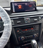 Магнитола для BMW 3-серия E90 2005-2012 (врезка по шаблону) - Parafar PF5273i6/128 монитор 10.25" на Android 13, 6Гб+128Гб, CarPlay, 4G SIM-слот, джойстик iDrive в комплекте