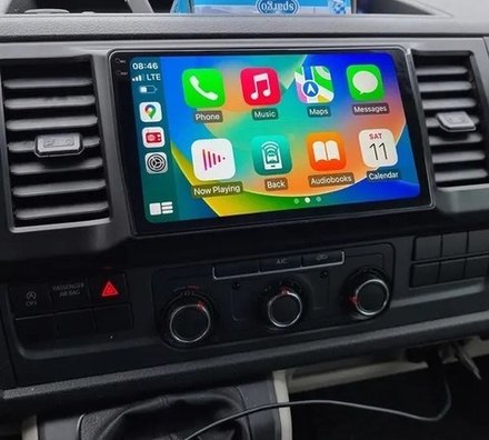 Магнитола для Volkswagen T6 Caravelle, Multivan, Transporter 2015-2019 - RedPower 080 Android 10, QLED+2K, ТОП процессор, 6Гб+128Гб, CarPlay, SIM-слот
