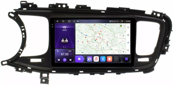 Магнитола для KIA Optima 3 2013-2015 TF - Kuberg OL-9782 QLed+2K, Android 12, ТОП процессор, CarPlay, 4G SIM-слот