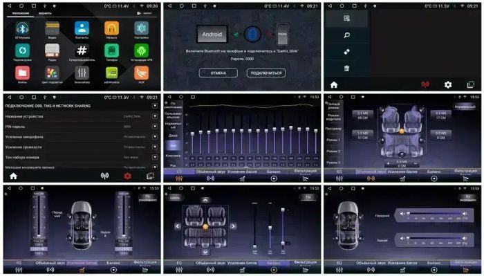 Магнитола для Volvo XC90 2006-2014 - Kuberg OL-9136 QLed+2K, Android 13, TS20, CarPlay, 4G SIM-слот