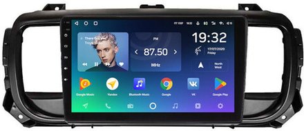 Магнитола для Peugeot Traveller/Expert, Citroen SpaceTourer/Jumpy, Opel Zafira Life/Vivaro - Teyes CC2 PLUS Android 10, ТОП процессор, 4-64, SIM-слот